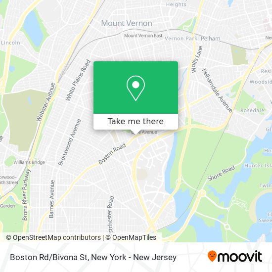 Mapa de Boston Rd/Bivona St