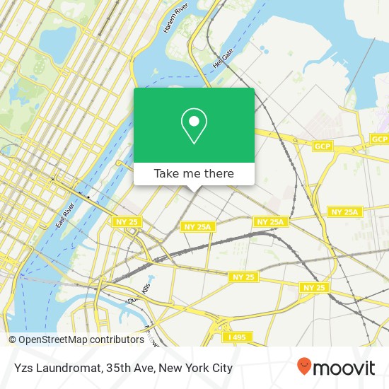 Mapa de Yzs Laundromat, 35th Ave