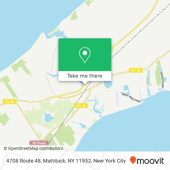 Mapa de 4708 Route 48, Mattituck, NY 11952