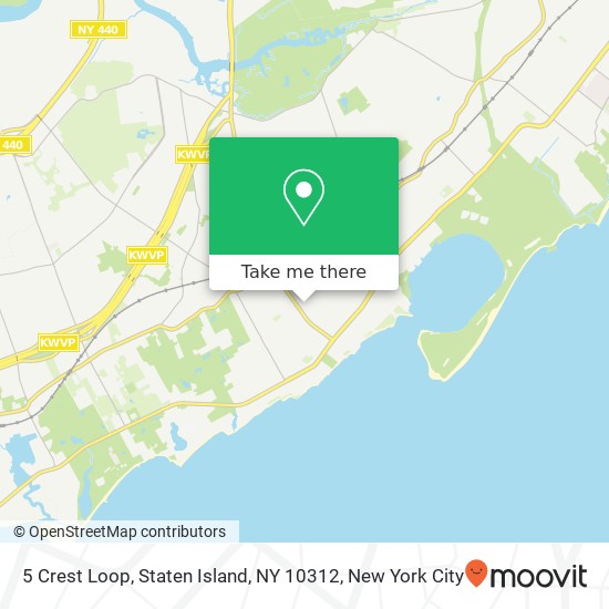 5 Crest Loop, Staten Island, NY 10312 map