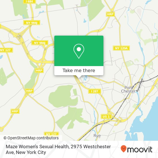 Mapa de Maze Women's Sexual Health, 2975 Westchester Ave