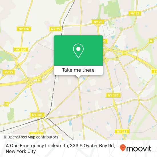 A One Emergency Locksmith, 333 S Oyster Bay Rd map