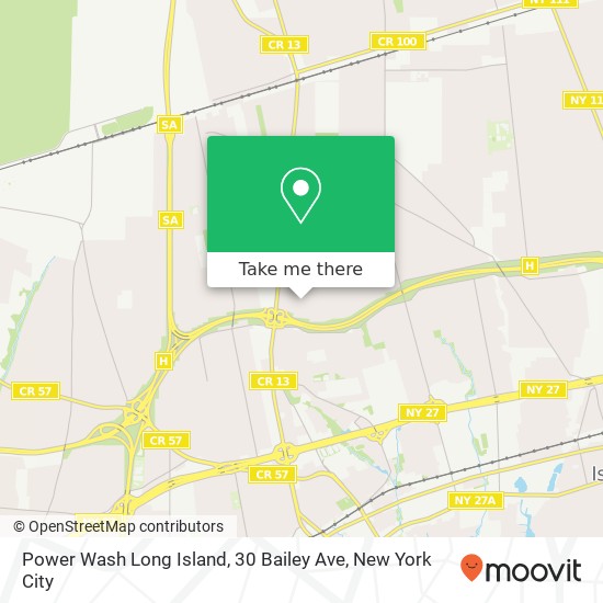 Power Wash Long Island, 30 Bailey Ave map