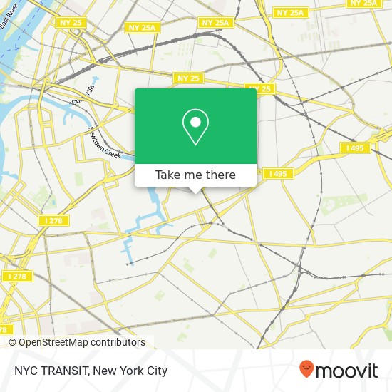 Mapa de NYC TRANSIT
