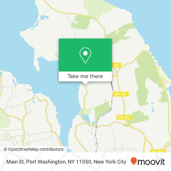 Mapa de Main St, Port Washington, NY 11050