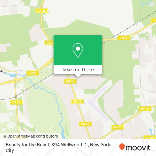 Beauty for the Beast, 394 Wellwood Dr map