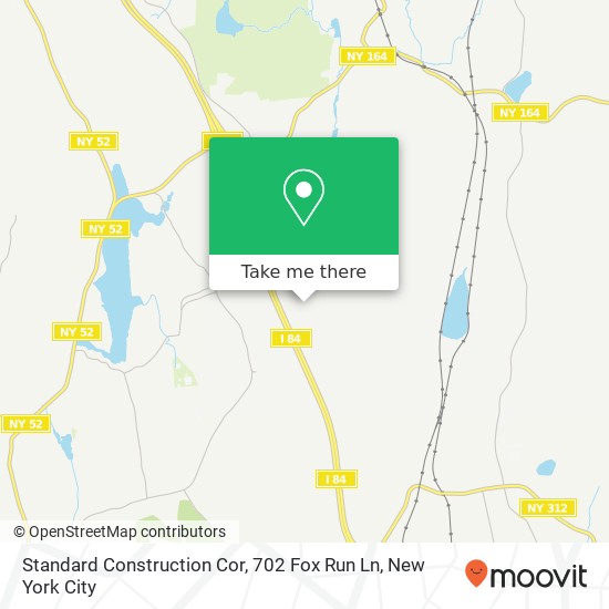 Standard Construction Cor, 702 Fox Run Ln map