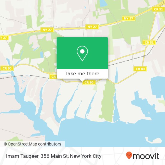 Imam Tauqeer, 356 Main St map