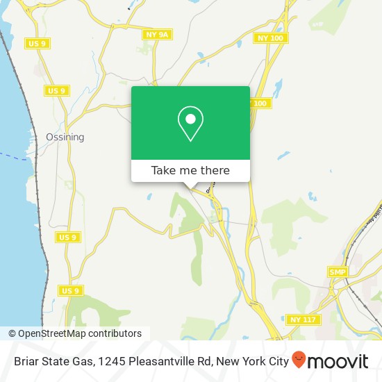 Briar State Gas, 1245 Pleasantville Rd map