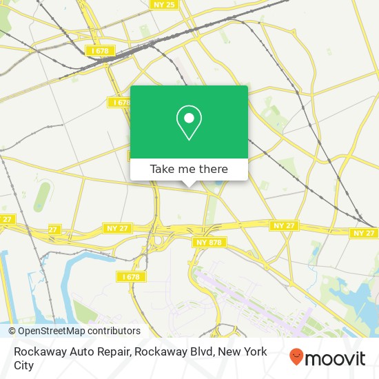 Rockaway Auto Repair, Rockaway Blvd map