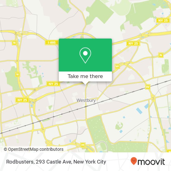 Mapa de Rodbusters, 293 Castle Ave