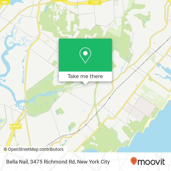 Mapa de Bella Nail, 3475 Richmond Rd