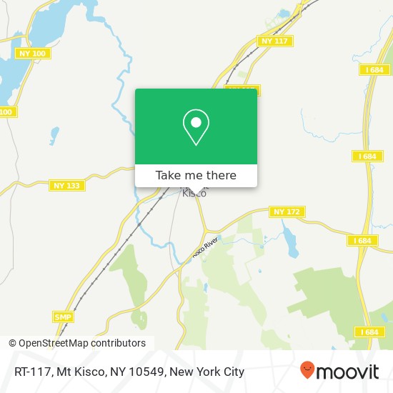 Mapa de RT-117, Mt Kisco, NY 10549