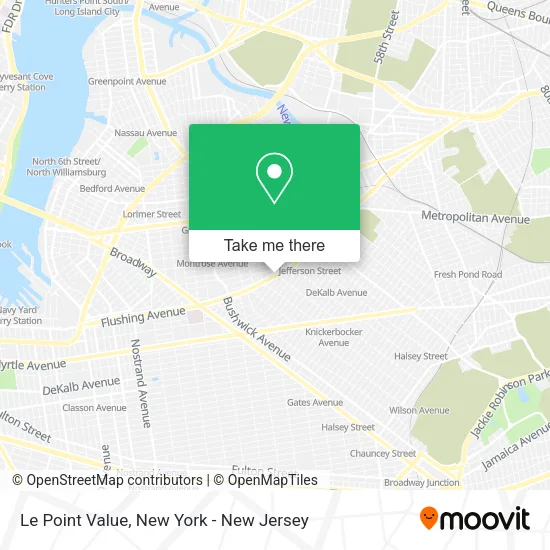 Le Point Value map