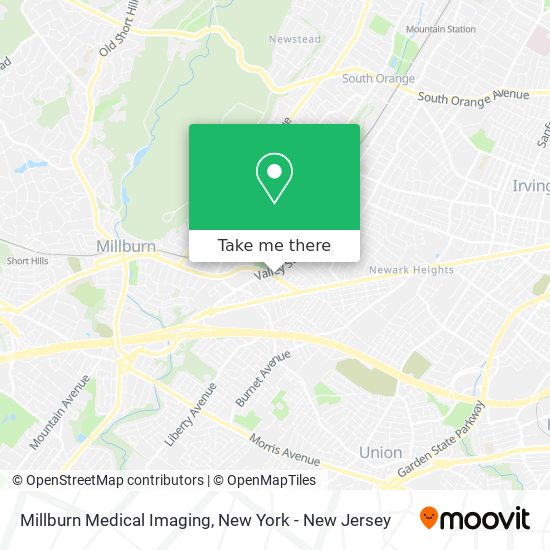 Mapa de Millburn Medical Imaging