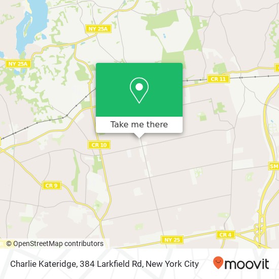 Charlie Kateridge, 384 Larkfield Rd map