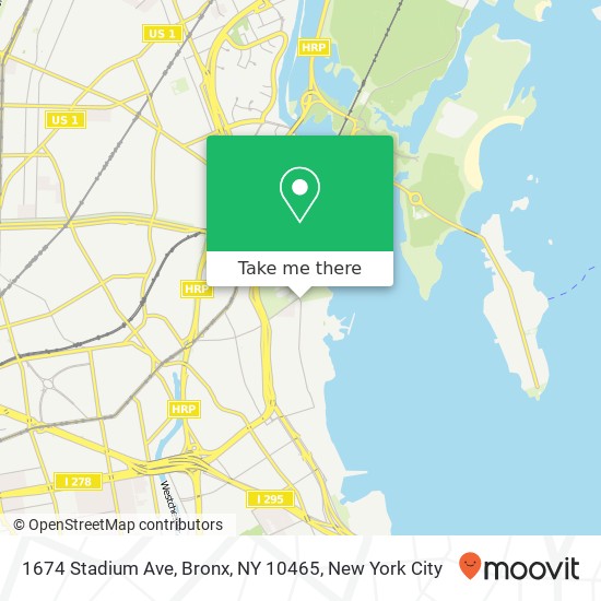 1674 Stadium Ave, Bronx, NY 10465 map