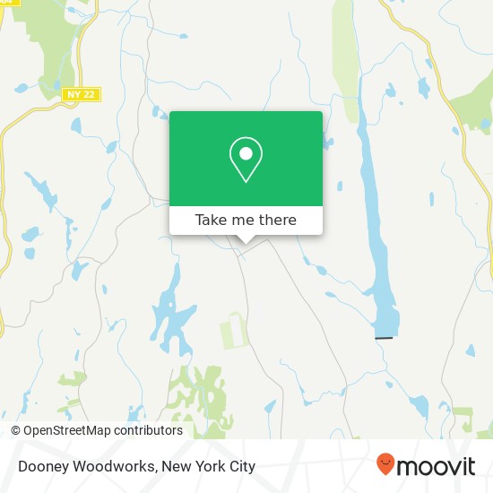 Dooney Woodworks map