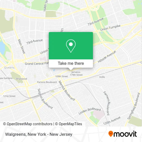 Walgreens map
