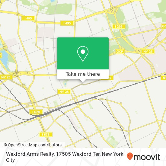 Wexford Arms Realty, 17505 Wexford Ter map