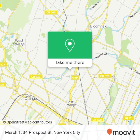 Merch 1, 34 Prospect St map