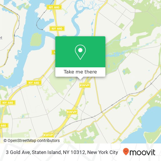 3 Gold Ave, Staten Island, NY 10312 map