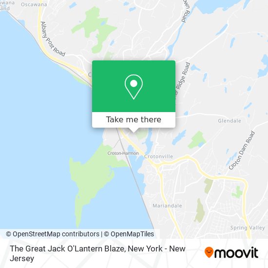 The Great Jack O'Lantern Blaze map