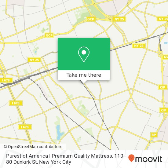 Purest of America | Premium Quality Mattress, 110-80 Dunkirk St map