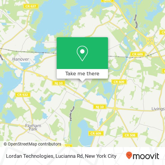 Lordan Technologies, Lucianna Rd map
