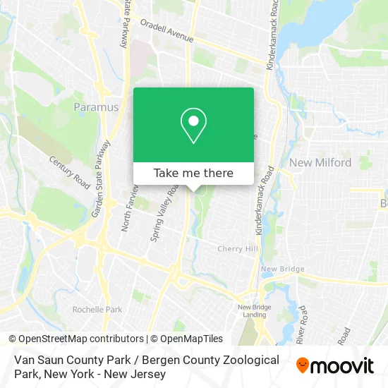 Van Saun Park Map How To Get To Van Saun County Park / Bergen County Zoological Park In  Paramus, Nj By Bus, Subway Or Train?