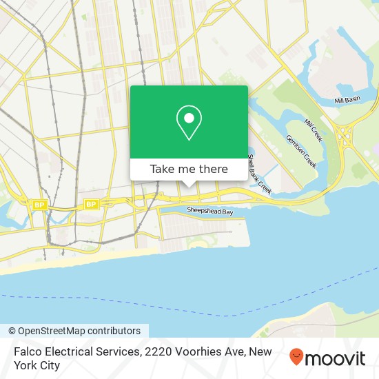 Falco Electrical Services, 2220 Voorhies Ave map