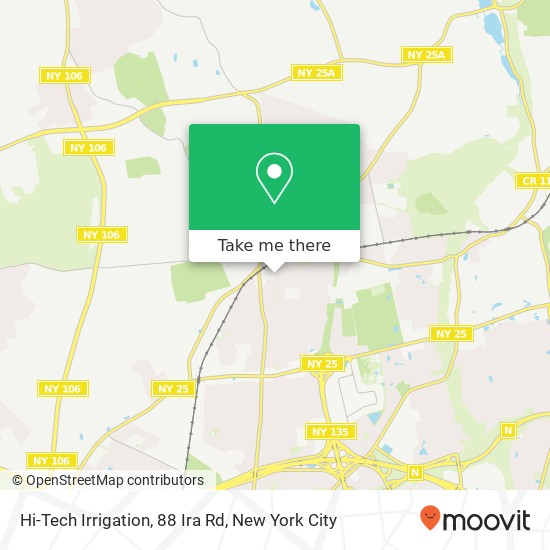 Mapa de Hi-Tech Irrigation, 88 Ira Rd