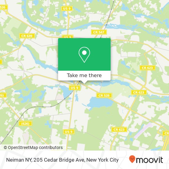 Neiman NY, 205 Cedar Bridge Ave map