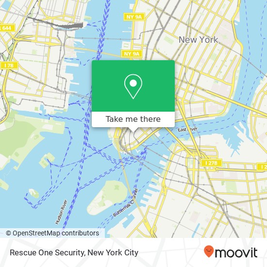 Rescue One Security map