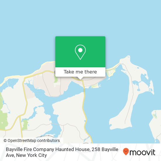 Mapa de Bayville Fire Company Haunted House, 258 Bayville Ave