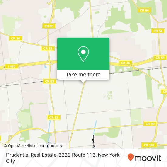 Prudential Real Estate, 2222 Route 112 map