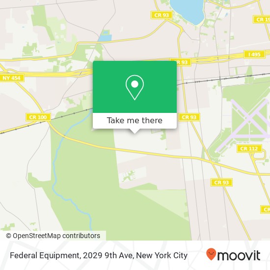 Federal Equipment, 2029 9th Ave map