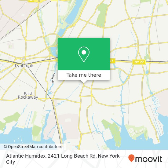 Atlantic Humidex, 2421 Long Beach Rd map