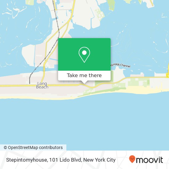 Mapa de Stepintomyhouse, 101 Lido Blvd