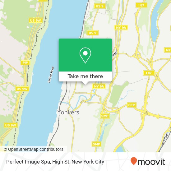 Mapa de Perfect Image Spa, High St