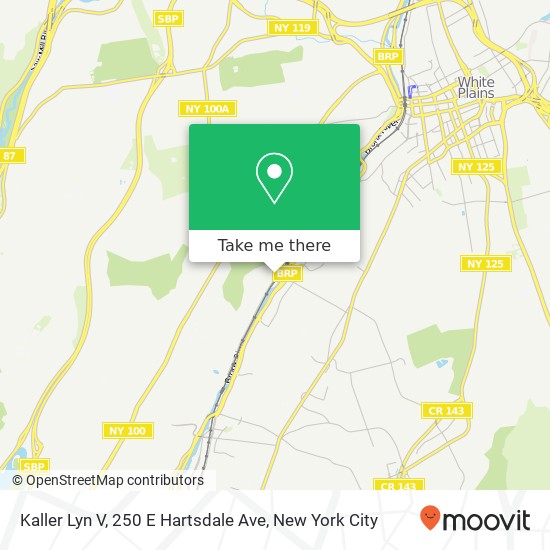 Mapa de Kaller Lyn V, 250 E Hartsdale Ave