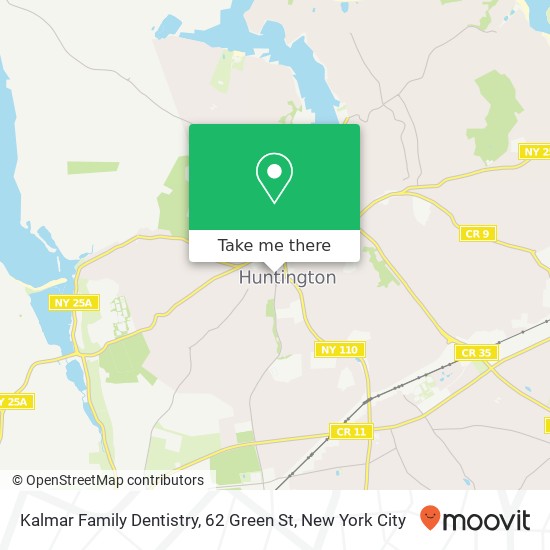 Kalmar Family Dentistry, 62 Green St map