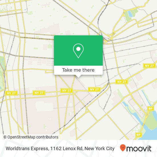 Worldtrans Express, 1162 Lenox Rd map