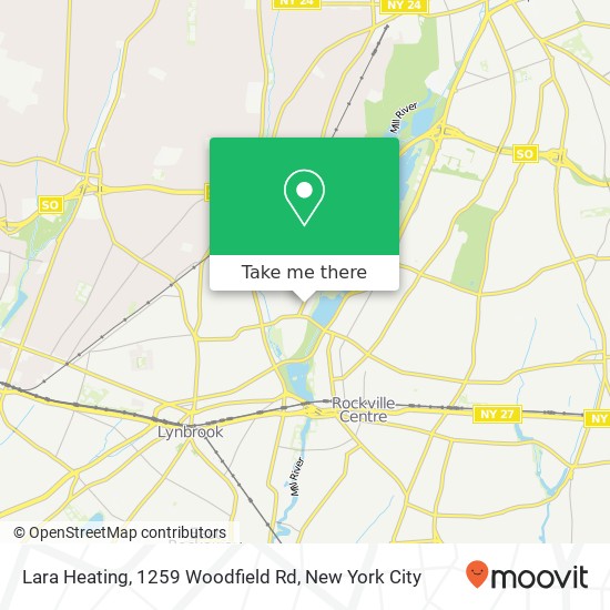 Lara Heating, 1259 Woodfield Rd map