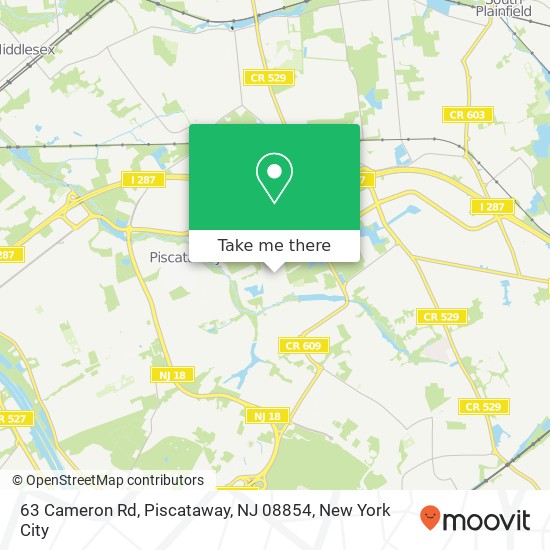 63 Cameron Rd, Piscataway, NJ 08854 map