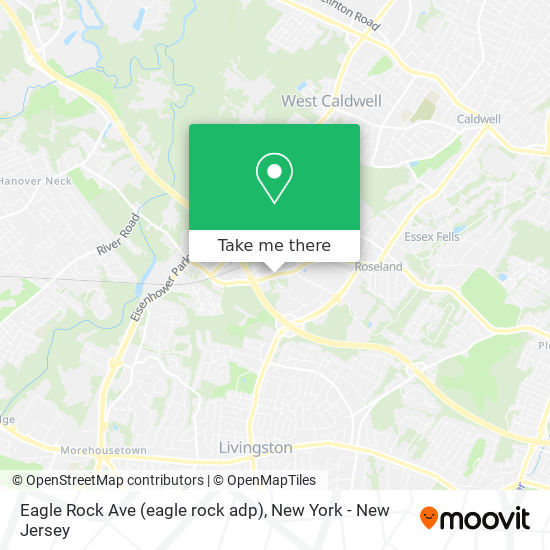Eagle Rock Ave (eagle rock adp) map