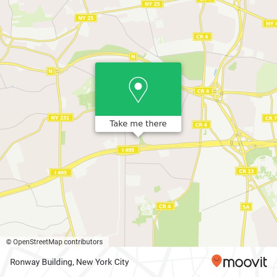 Ronway Building map