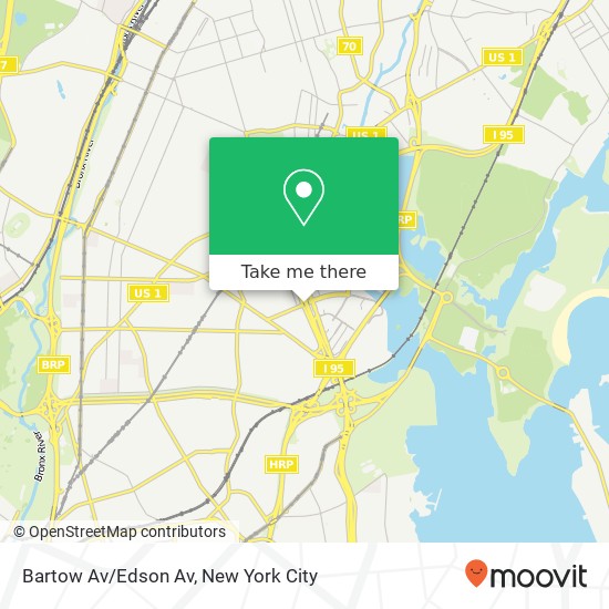 Bartow Av/Edson Av map