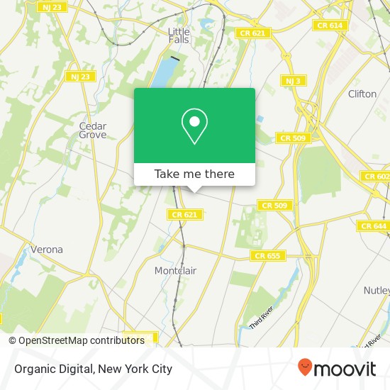 Organic Digital map