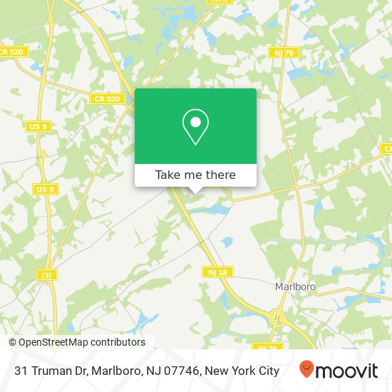 31 Truman Dr, Marlboro, NJ 07746 map